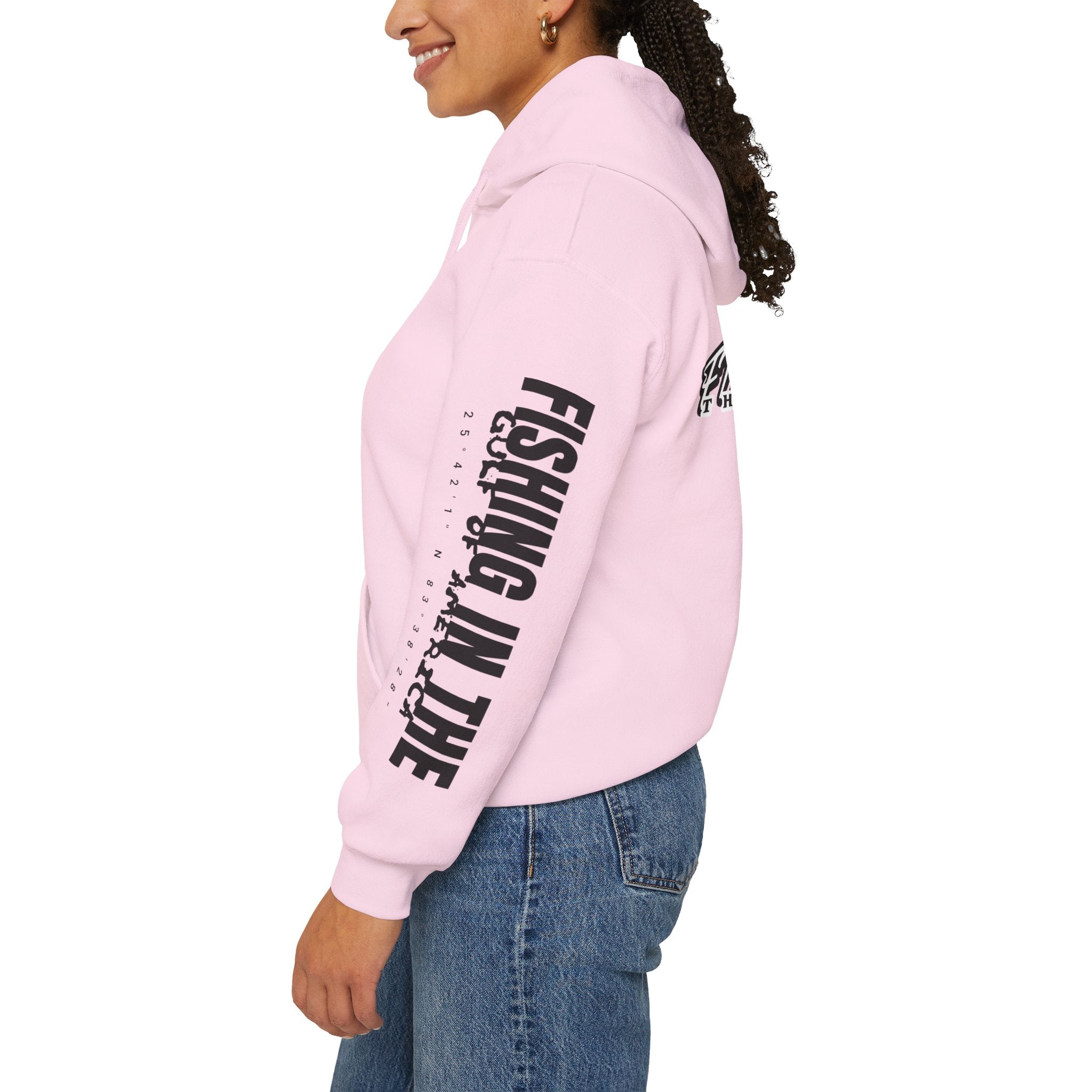 Fishing In The Gulf Hoodie - Unisex Heavy Blend Sweatshirt for Fishing Lovers - Get Tight Gear