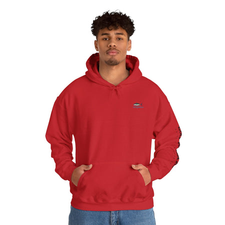 Fishing In The Gulf Hoodie - Unisex Heavy Blend Sweatshirt for Fishing Lovers - Get Tight Gear