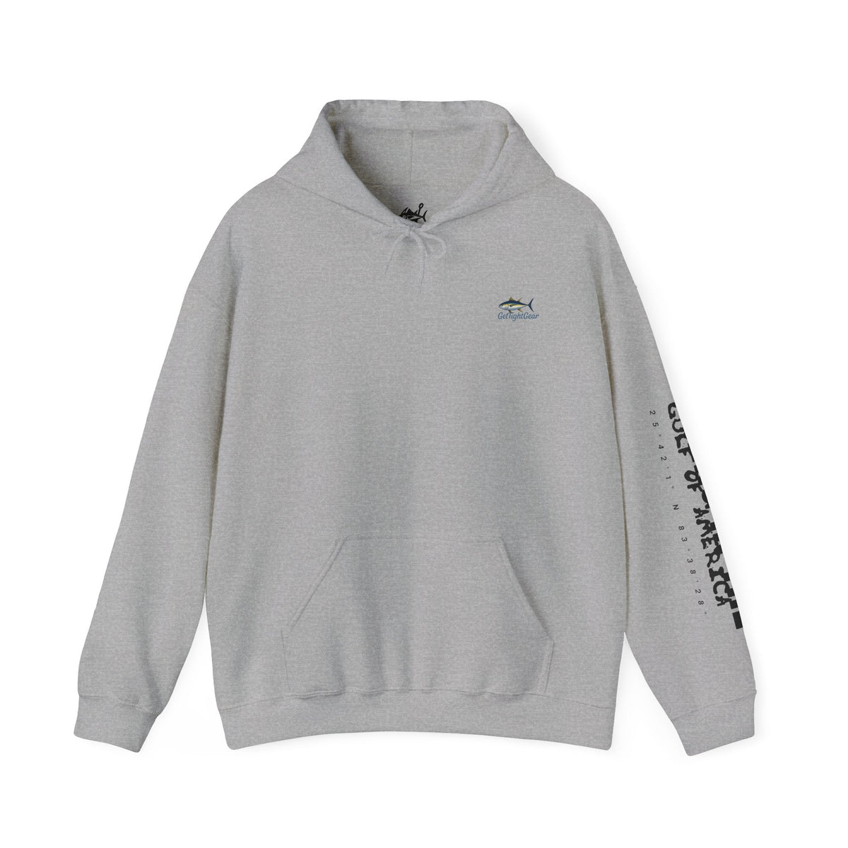 Fishing In The Gulf Hoodie - Unisex Heavy Blend Sweatshirt for Fishing Lovers - Get Tight Gear