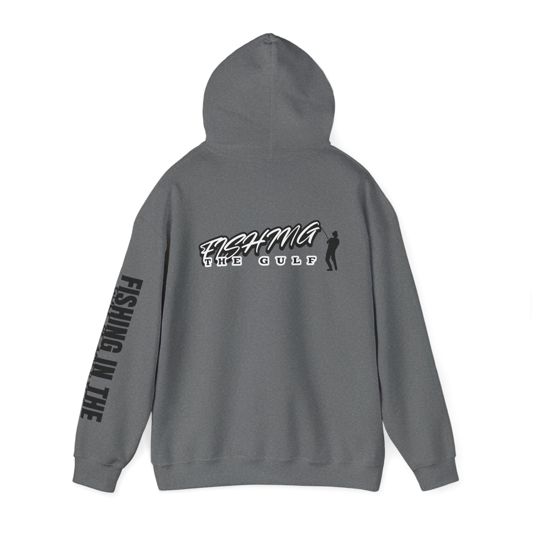 Fishing In The Gulf Hoodie - Unisex Heavy Blend Sweatshirt for Fishing Lovers - Get Tight Gear