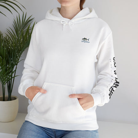 Fishing In The Gulf Hoodie - Unisex Heavy Blend Sweatshirt for Fishing Lovers - Get Tight Gear