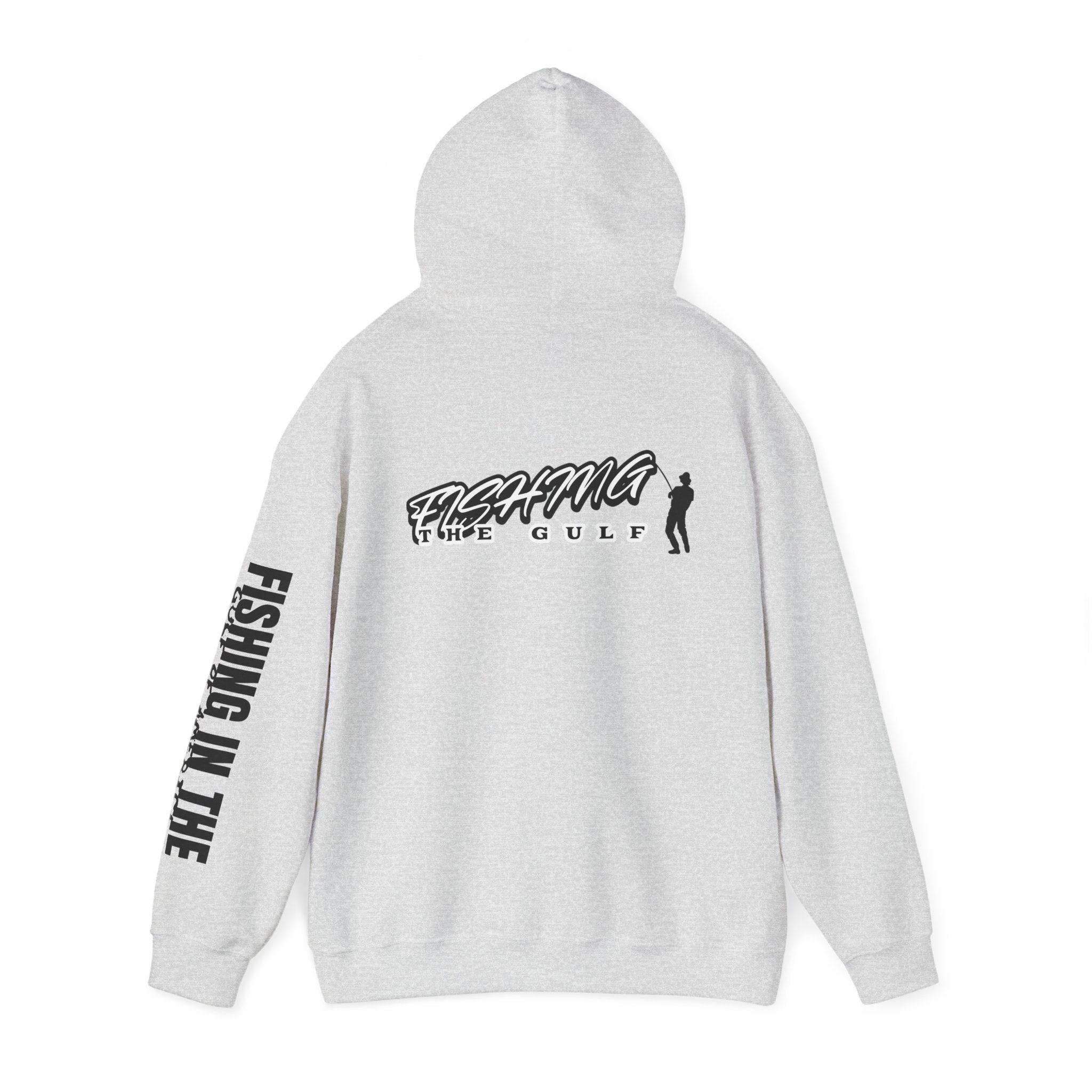 Fishing In The Gulf Hoodie - Unisex Heavy Blend Sweatshirt for Fishing Lovers - Get Tight Gear