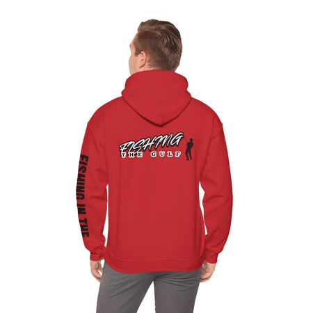Fishing In The Gulf Hoodie - Unisex Heavy Blend Sweatshirt for Fishing Lovers - Get Tight Gear