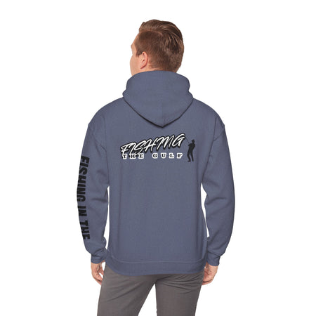 Fishing In The Gulf Hoodie - Unisex Heavy Blend Sweatshirt for Fishing Lovers - Get Tight Gear