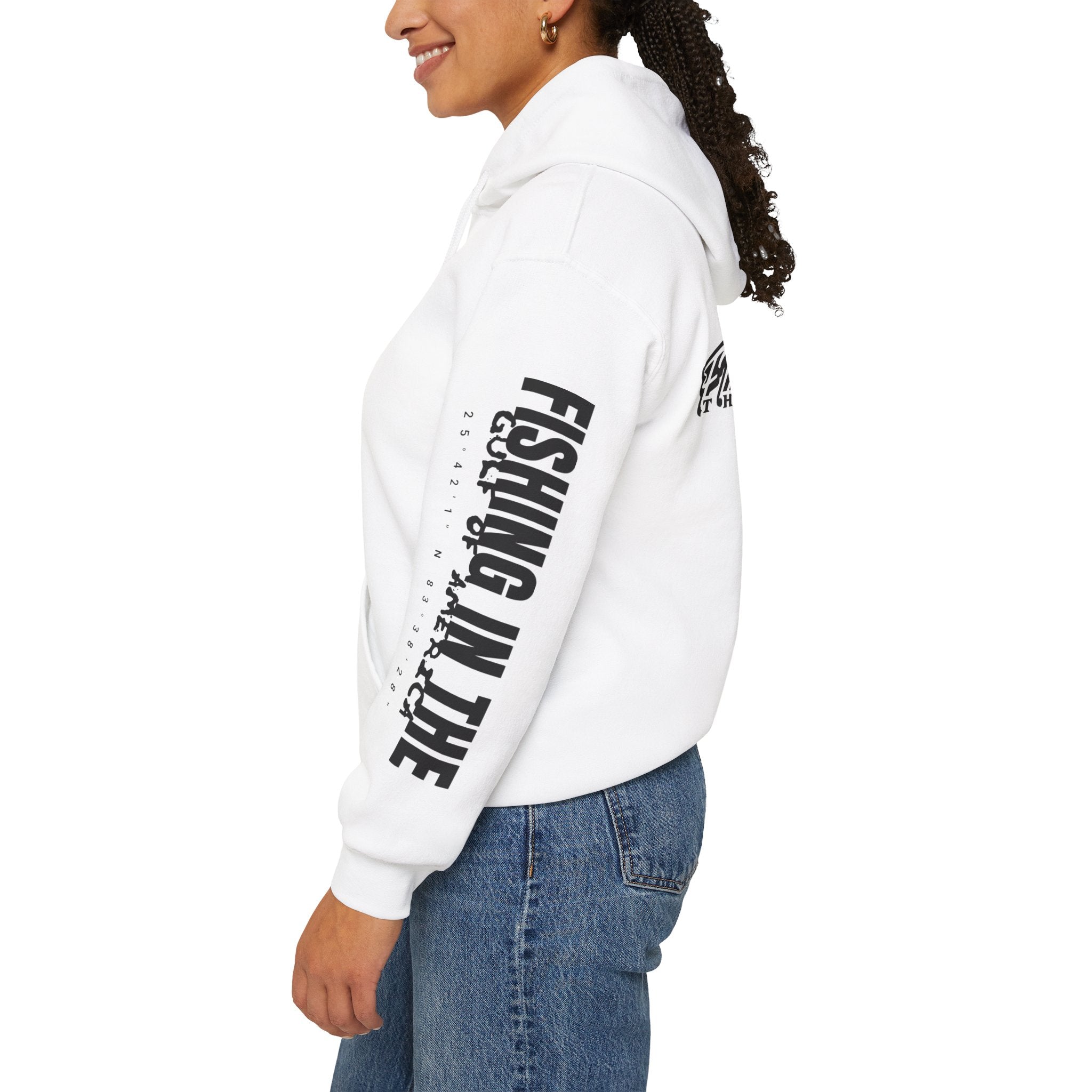 Fishing In The Gulf Hoodie - Unisex Heavy Blend Sweatshirt for Fishing Lovers - Get Tight Gear