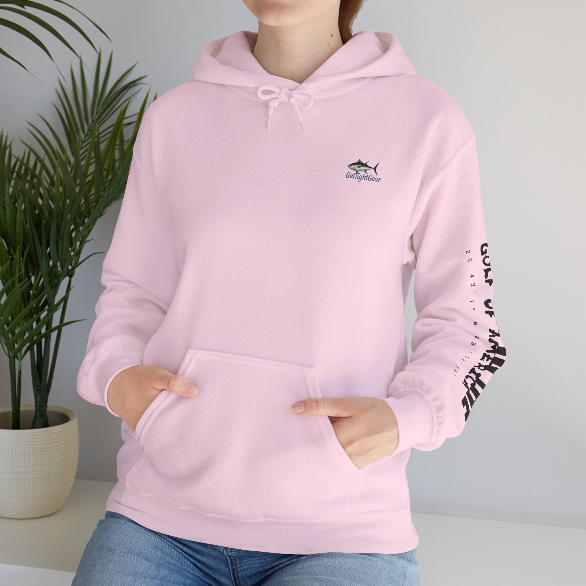 Fishing In The Gulf Hoodie - Unisex Heavy Blend Sweatshirt for Fishing Lovers - Get Tight Gear