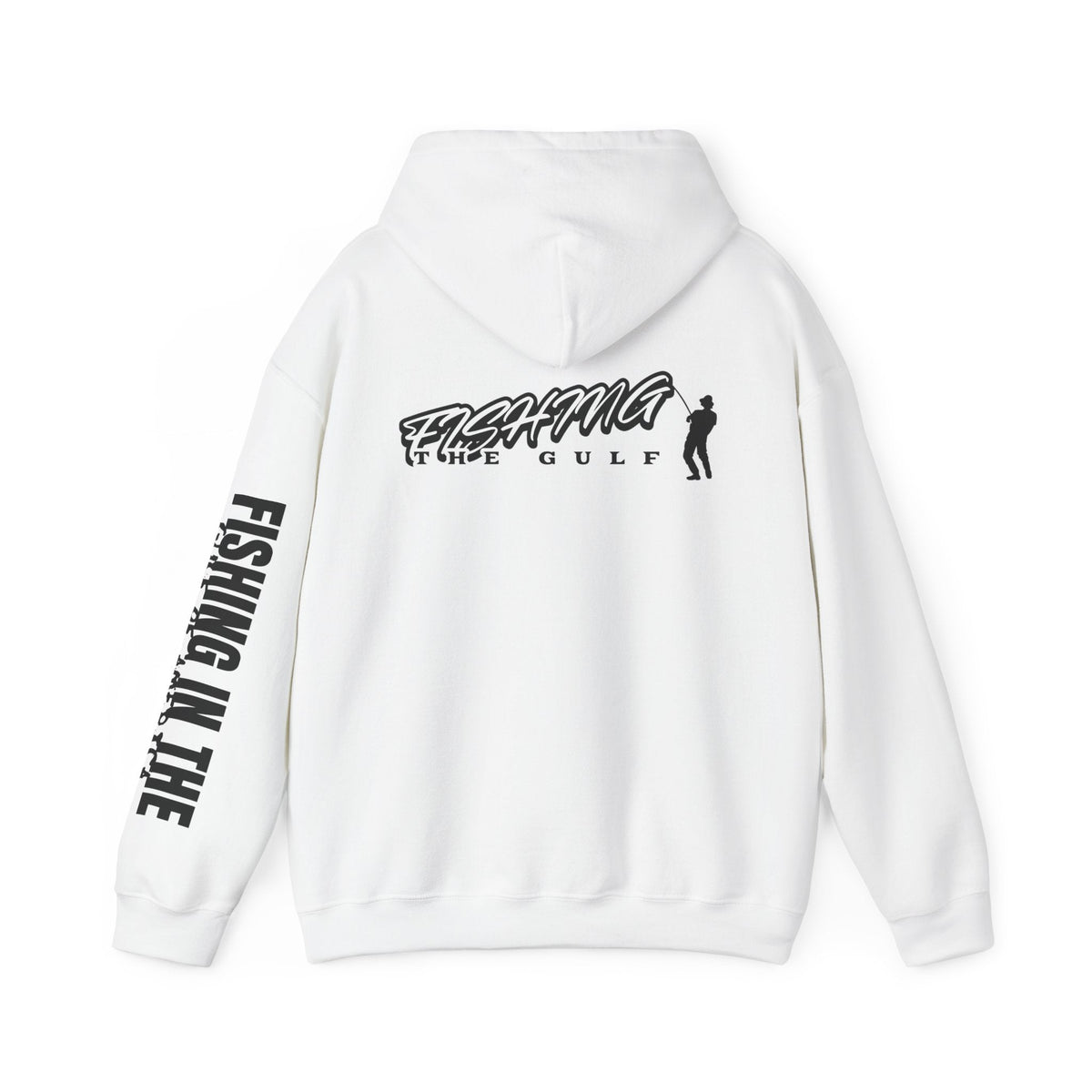 Fishing In The Gulf Hoodie - Unisex Heavy Blend Sweatshirt for Fishing Lovers - Get Tight Gear