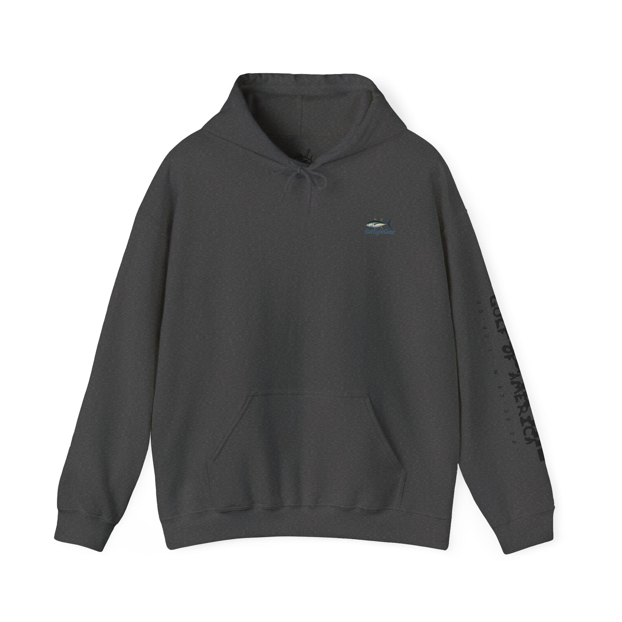 Fishing In The Gulf Hoodie - Unisex Heavy Blend Sweatshirt for Fishing Lovers - Get Tight Gear
