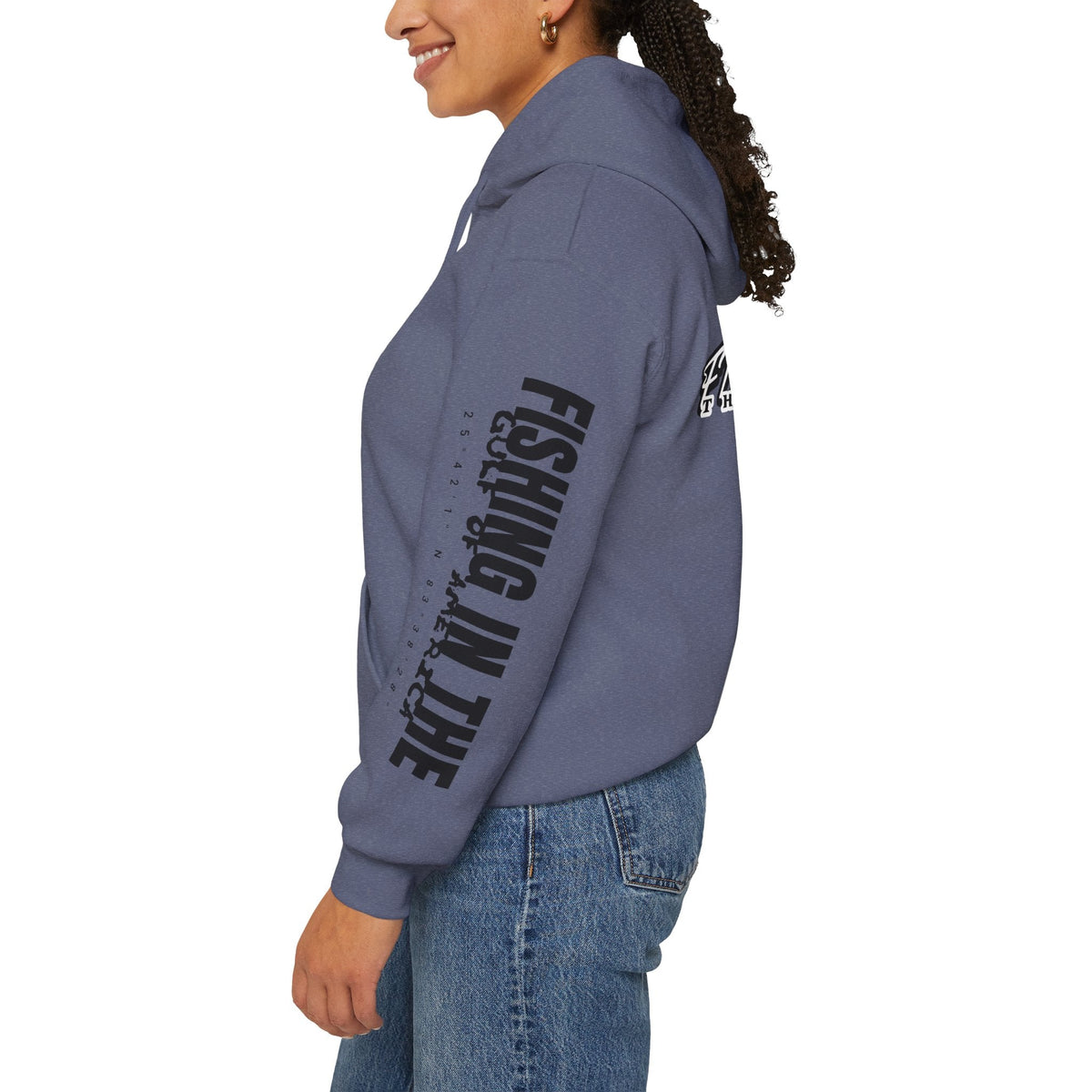 Fishing In The Gulf Hoodie - Unisex Heavy Blend Sweatshirt for Fishing Lovers - Get Tight Gear