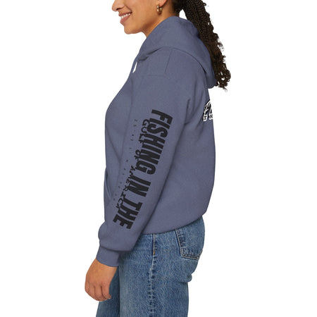 Fishing In The Gulf Hoodie - Unisex Heavy Blend Sweatshirt for Fishing Lovers - Get Tight Gear