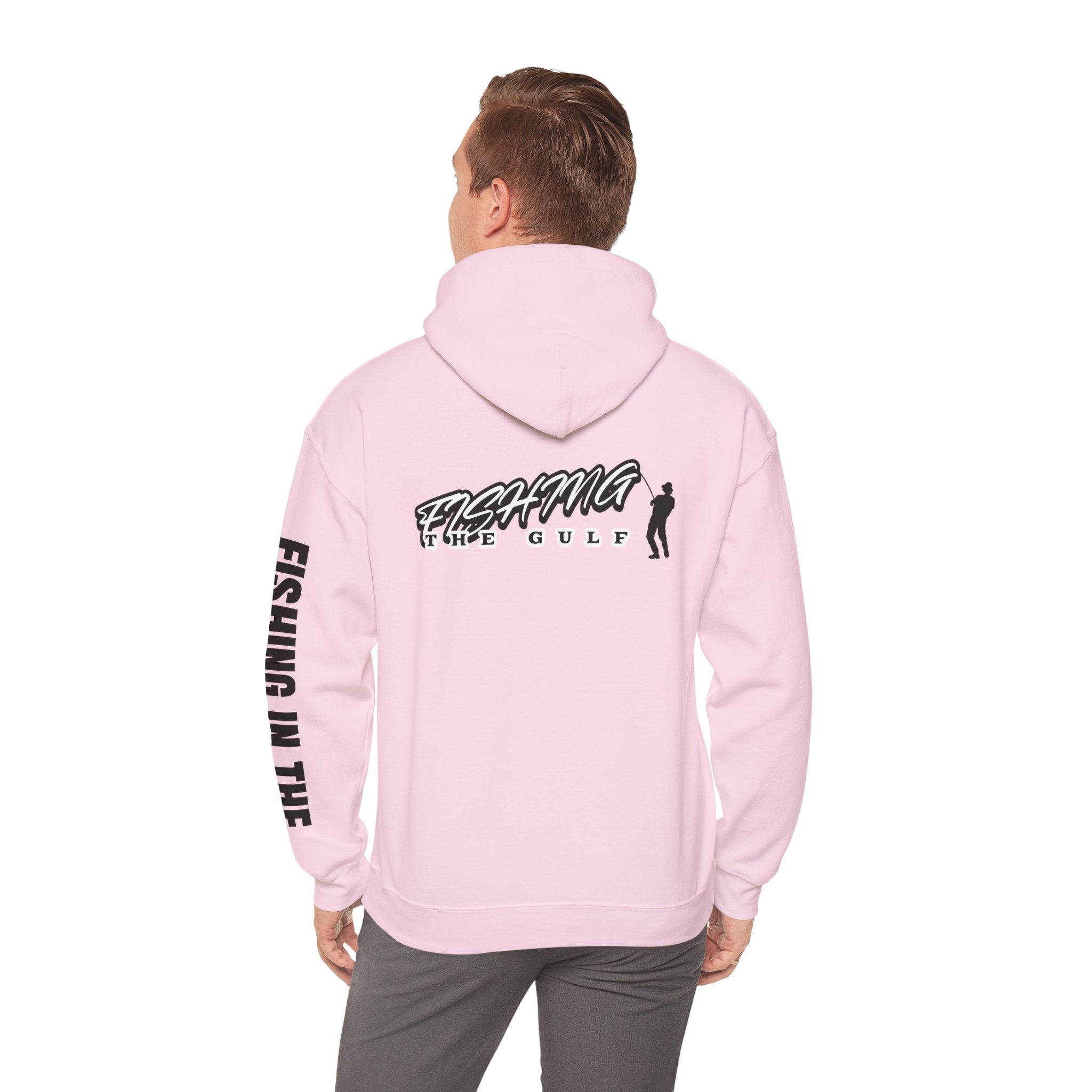 Fishing In The Gulf Hoodie - Unisex Heavy Blend Sweatshirt for Fishing Lovers - Get Tight Gear