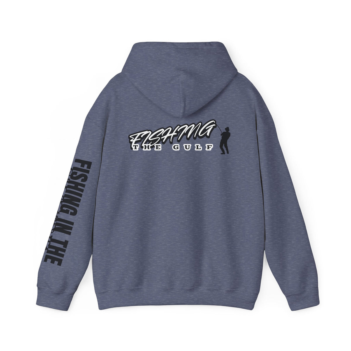 Fishing In The Gulf Hoodie - Unisex Heavy Blend Sweatshirt for Fishing Lovers - Get Tight Gear