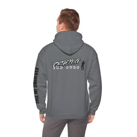 Fishing In The Gulf Hoodie - Unisex Heavy Blend Sweatshirt for Fishing Lovers - Get Tight Gear