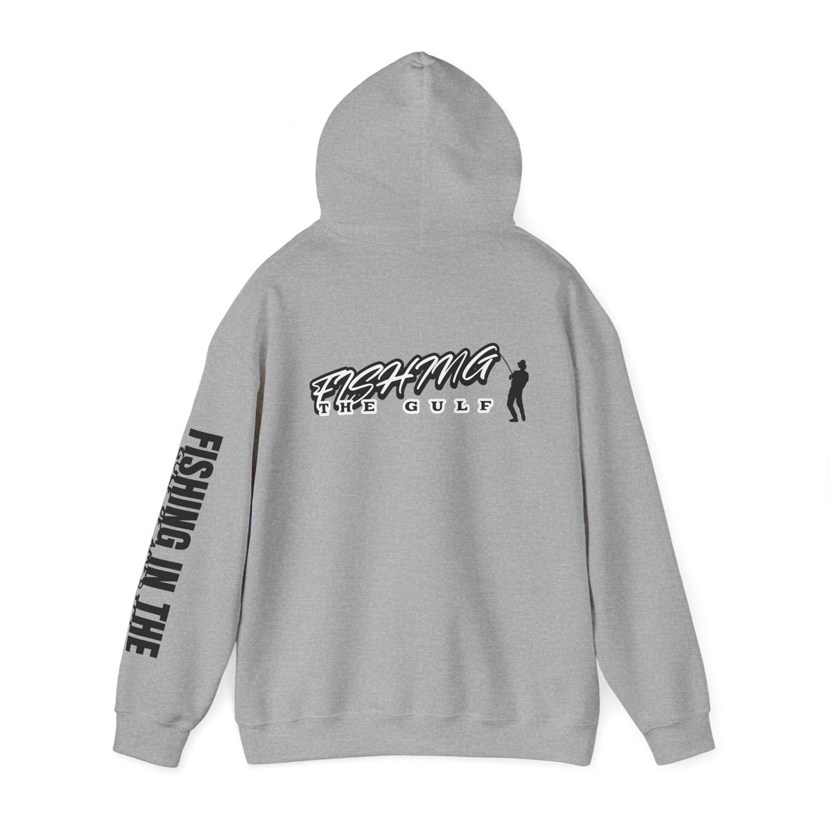 Fishing In The Gulf Hoodie - Unisex Heavy Blend Sweatshirt for Fishing Lovers - Get Tight Gear