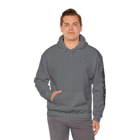 Fishing In The Gulf Hoodie - Unisex Heavy Blend Sweatshirt for Fishing Lovers - Get Tight Gear