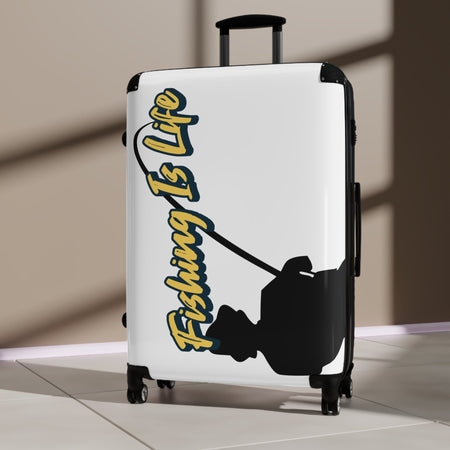 Fishing Is Life Carry - On Suitcase for Adventure Lovers - Get Tight Gear