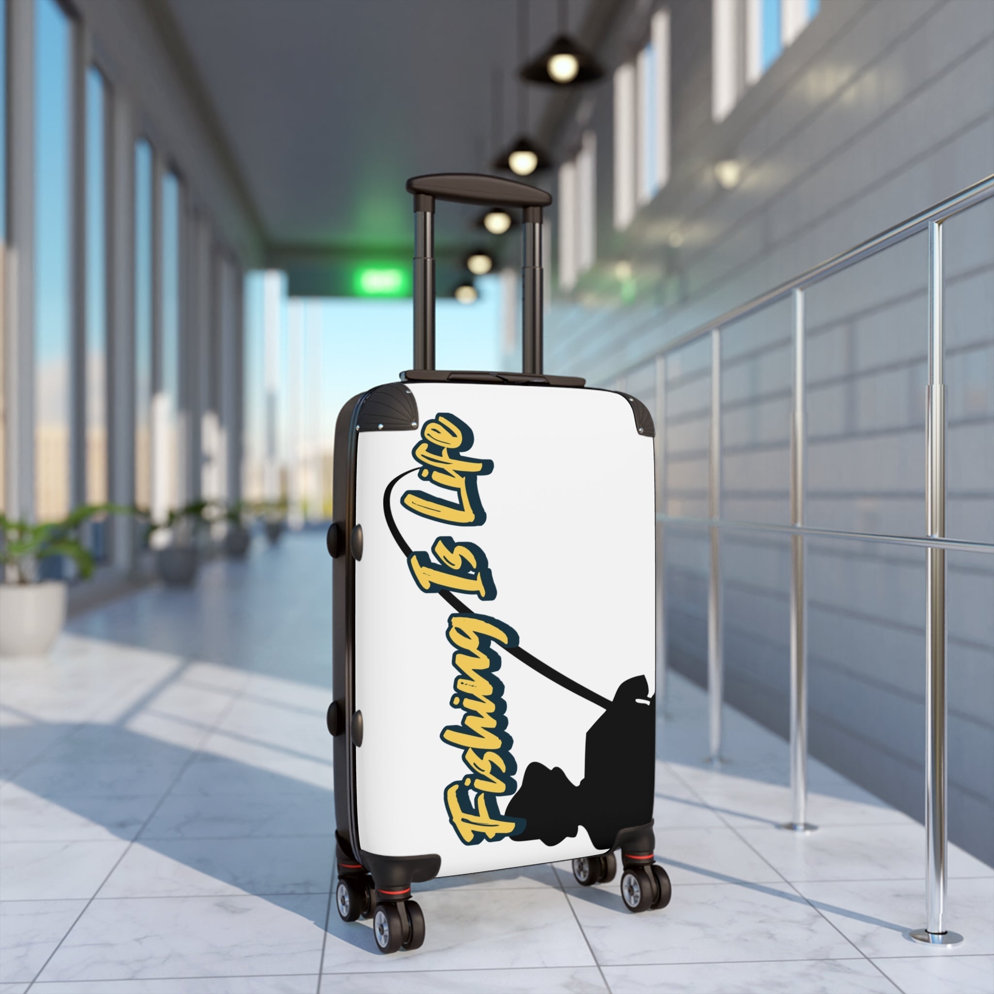 Fishing Is Life Carry - On Suitcase for Adventure Lovers - Get Tight Gear