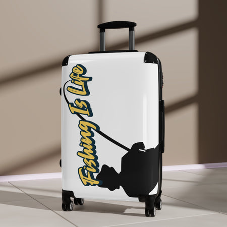 Fishing Is Life Carry - On Suitcase for Adventure Lovers - Get Tight Gear