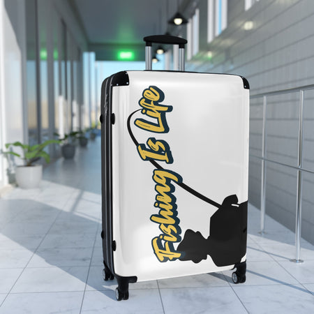 Fishing Is Life Carry - On Suitcase for Adventure Lovers - Get Tight Gear