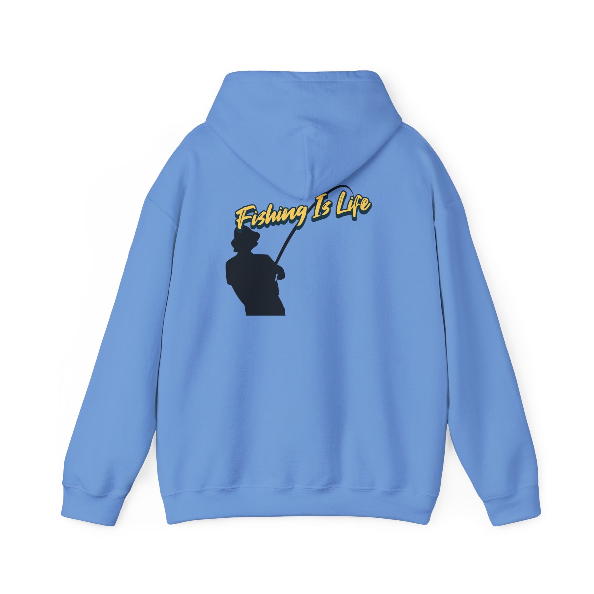 Fishing Is Life Hoodie - Unisex Heavy Blend Sweatshirt for Fishing Lovers - Get Tight Gear