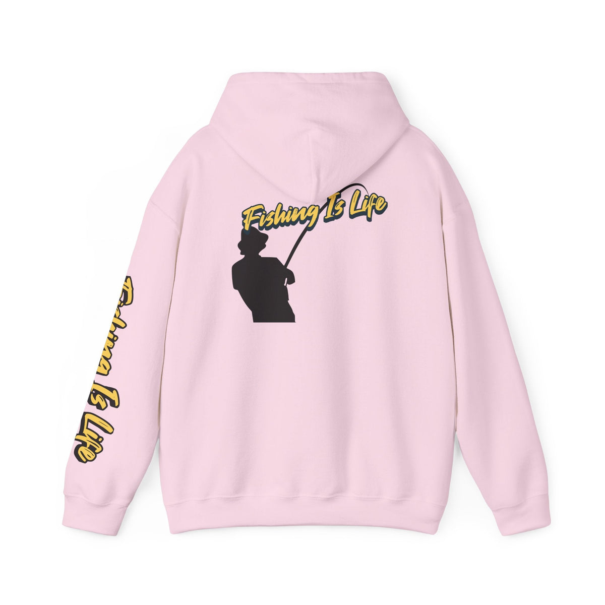Fishing Is Life Hoodie - Unisex Heavy Blend Sweatshirt for Fishing Lovers - Get Tight Gear