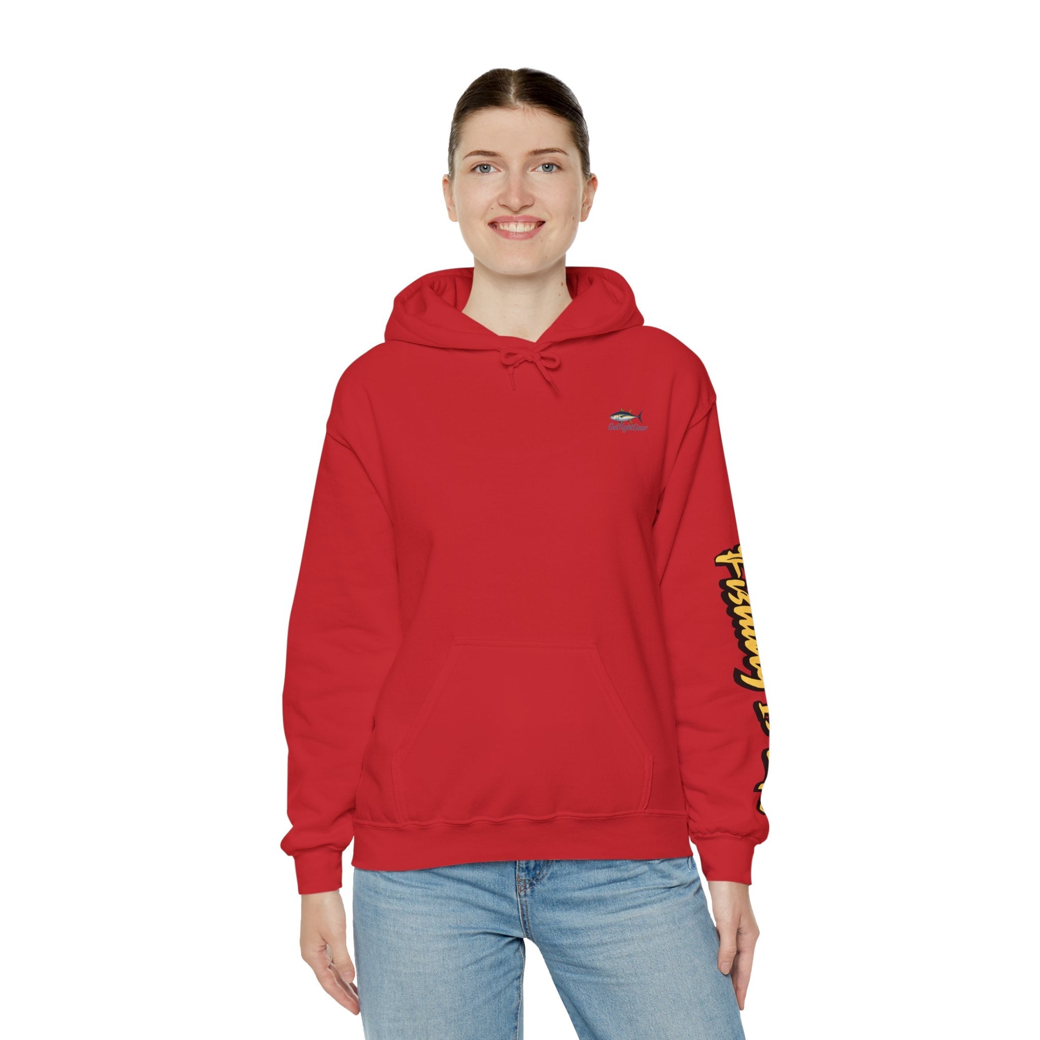 Fishing Is Life Hoodie - Unisex Heavy Blend Sweatshirt for Fishing Lovers - Get Tight Gear