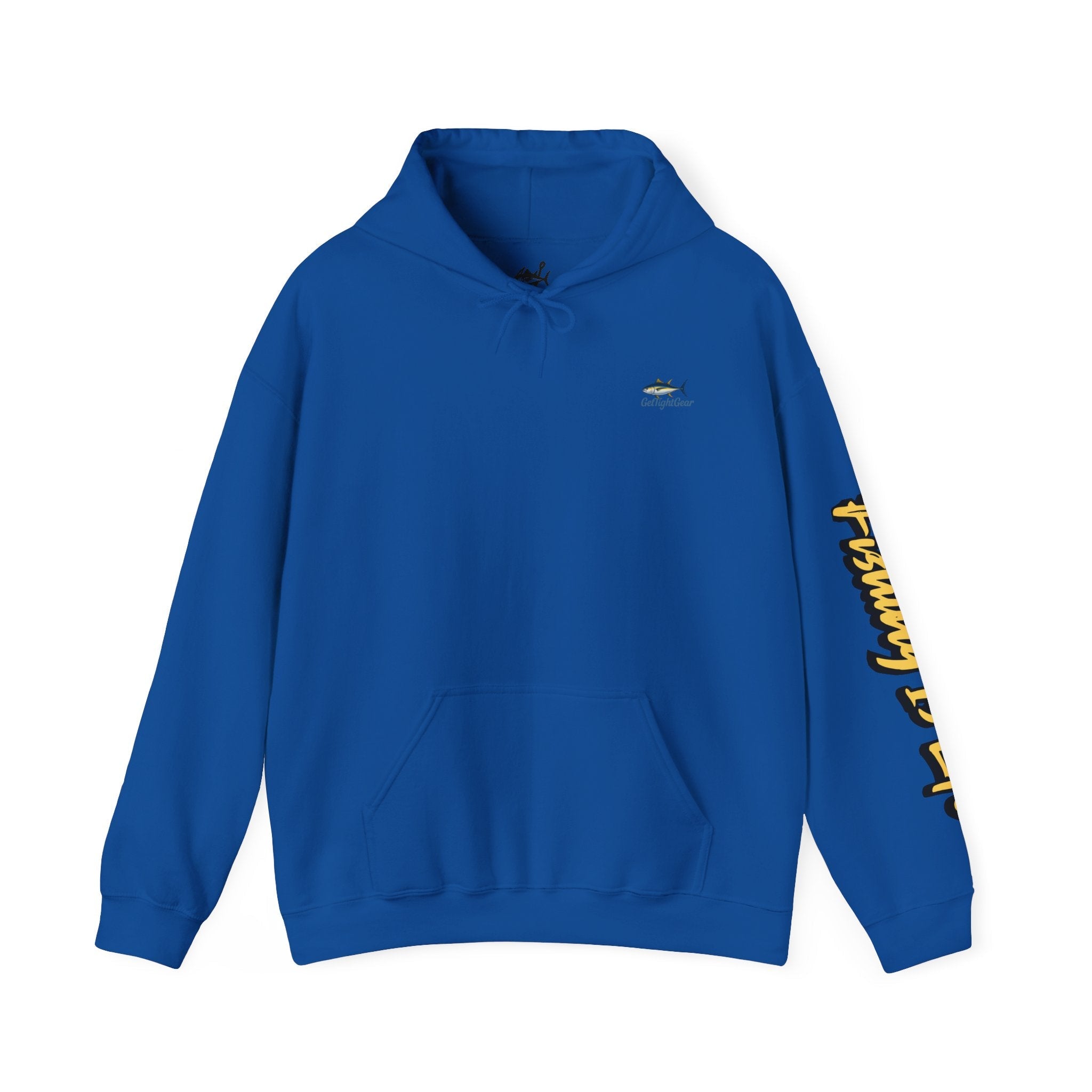 Fishing Is Life Hoodie - Unisex Heavy Blend Sweatshirt for Fishing Lovers - Get Tight Gear