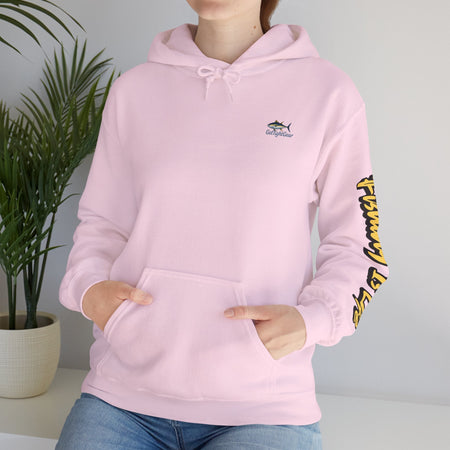 Fishing Is Life Hoodie - Unisex Heavy Blend Sweatshirt for Fishing Lovers - Get Tight Gear