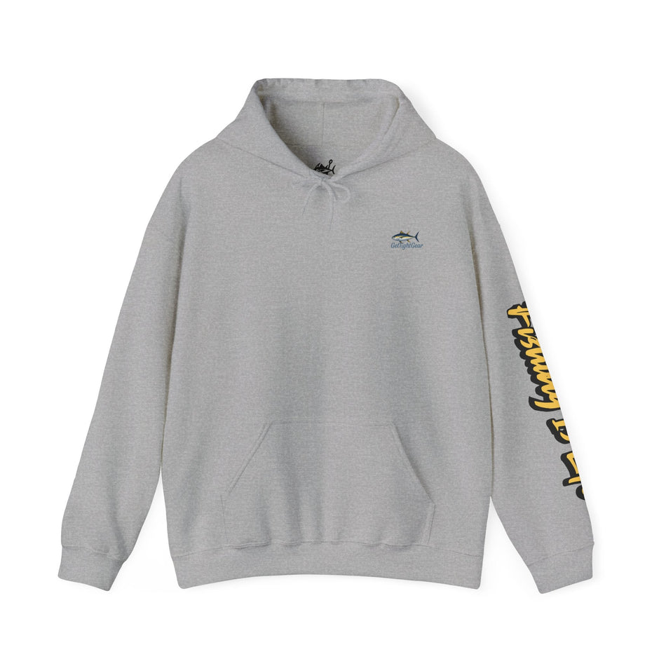 Fishing Is Life Hoodie - Unisex Heavy Blend Sweatshirt for Fishing Lovers - Get Tight Gear