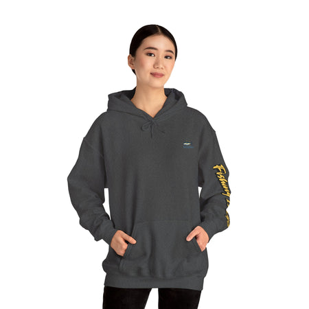 Fishing Is Life Hoodie - Unisex Heavy Blend Sweatshirt for Fishing Lovers - Get Tight Gear