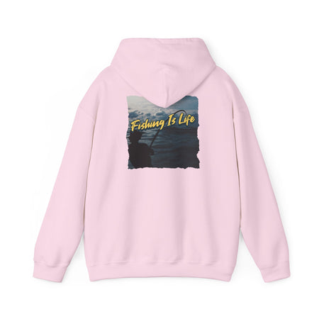 Fishing Is Life Hoodie - Unisex Heavy Blend Sweatshirt for Fishing Lovers - Get Tight Gear