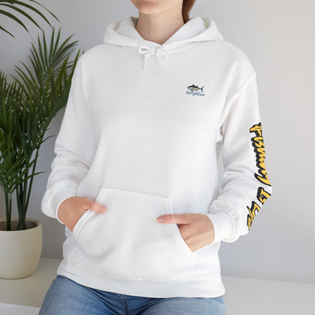 Fishing Is Life Hoodie - Unisex Heavy Blend Sweatshirt for Fishing Lovers - Get Tight Gear