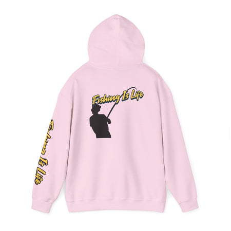 Fishing Is Life Hoodie - Unisex Heavy Blend Sweatshirt for Fishing Lovers - Get Tight Gear