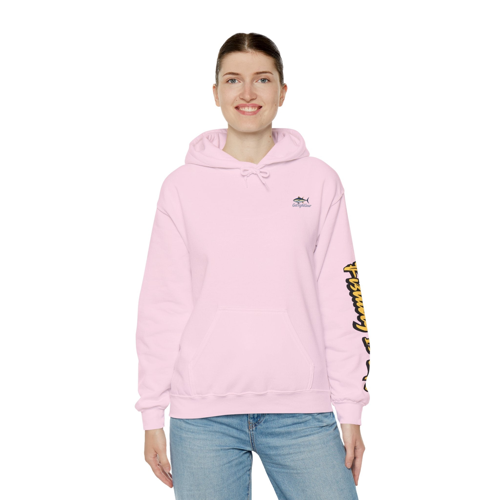 Fishing Is Life Hoodie - Unisex Heavy Blend Sweatshirt for Fishing Lovers - Get Tight Gear