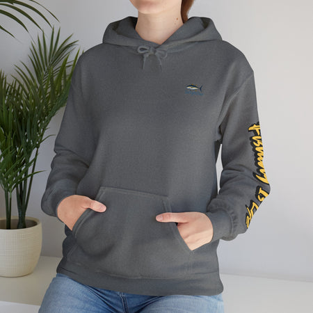 Fishing Is Life Hoodie - Unisex Heavy Blend Sweatshirt for Fishing Lovers - Get Tight Gear