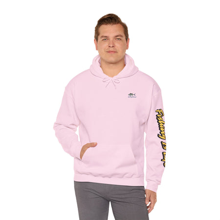 Fishing Is Life Hoodie - Unisex Heavy Blend Sweatshirt for Fishing Lovers - Get Tight Gear