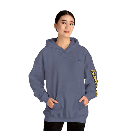 Fishing Is Life Hoodie - Unisex Heavy Blend Sweatshirt for Fishing Lovers - Get Tight Gear