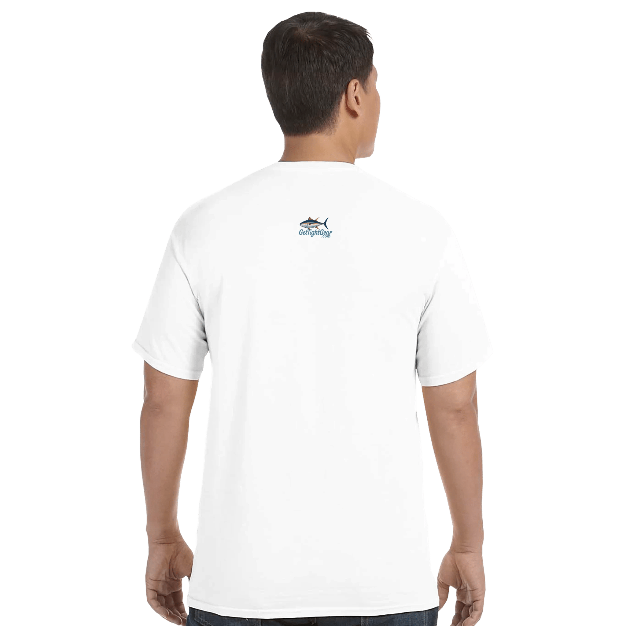Fishing Is Life Unisex Heavyweight Crewneck T-Shirt – Premium Comfort - Get Tight Gear