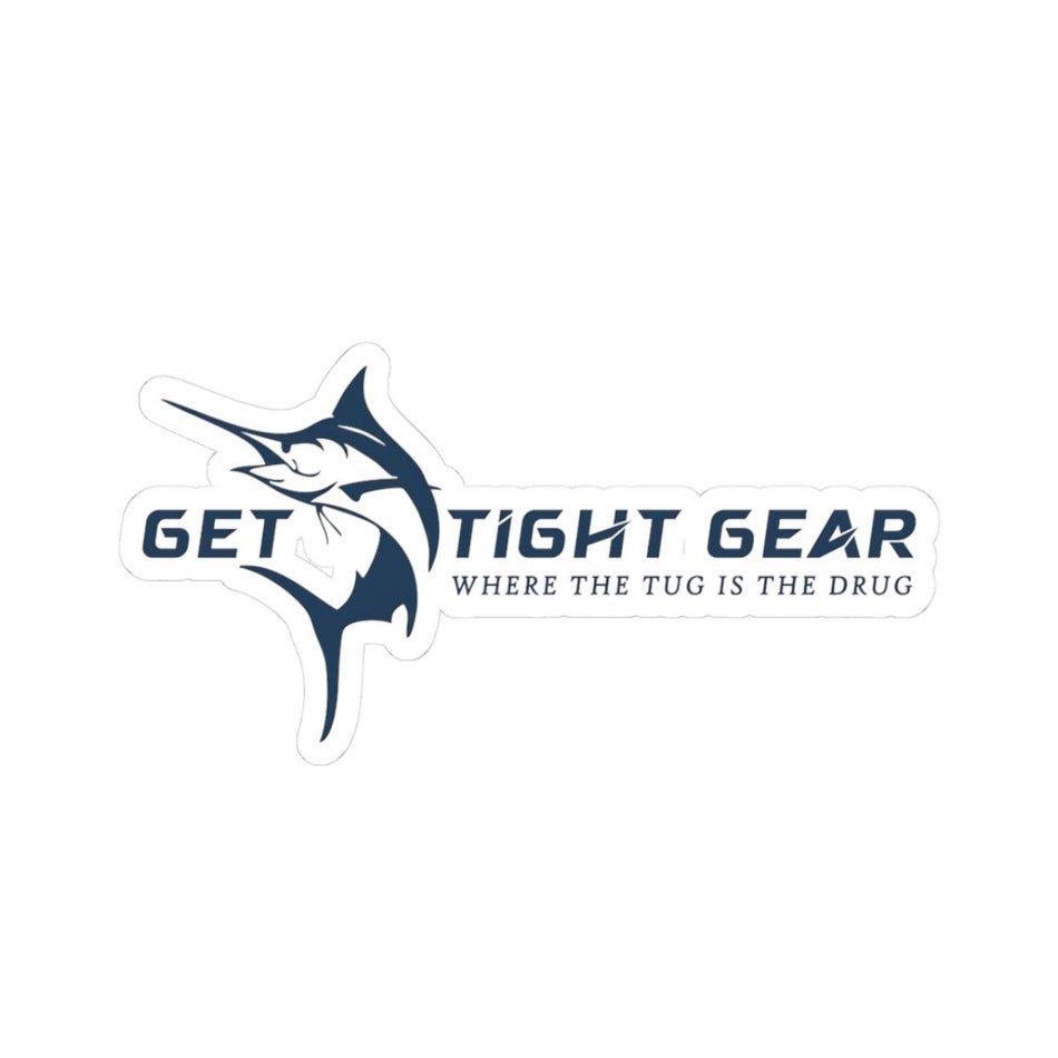 Fishing Kiss - Cut Stickers | Get Tight Gear, Outdoor Decor, Laptop Stickers, Gift for Fishermen, Waterproof Stickers - Get Tight Gear