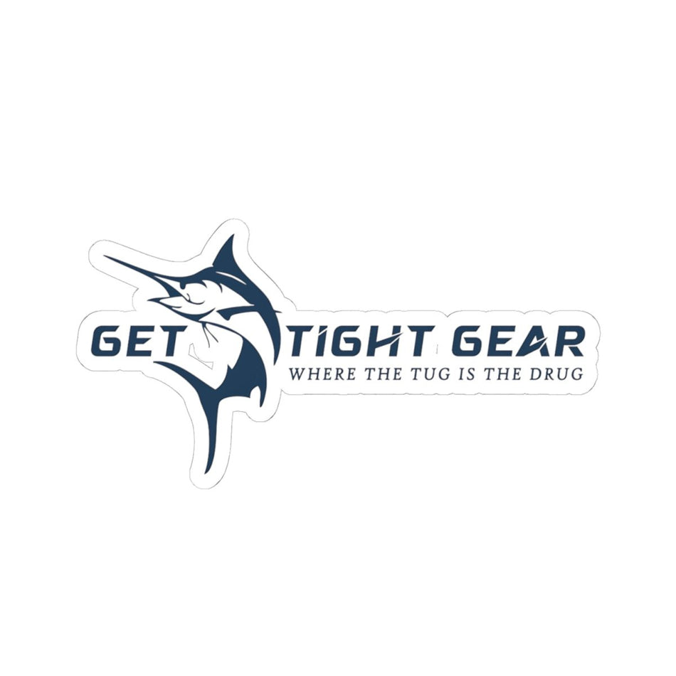 Fishing Kiss - Cut Stickers | Get Tight Gear, Outdoor Decor, Laptop Stickers, Gift for Fishermen, Waterproof Stickers - Get Tight Gear