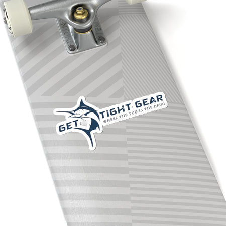 Fishing Kiss - Cut Stickers | Get Tight Gear, Outdoor Decor, Laptop Stickers, Gift for Fishermen, Waterproof Stickers - Get Tight Gear