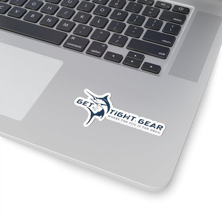 Fishing Kiss - Cut Stickers | Get Tight Gear, Outdoor Decor, Laptop Stickers, Gift for Fishermen, Waterproof Stickers - Get Tight Gear