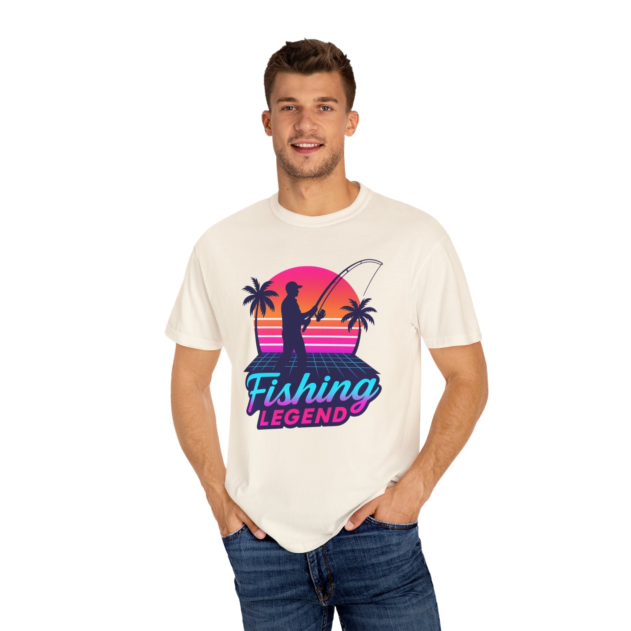 Fishing Legend Unisex T-Shirt - Retro Style Tee - Get Tight Gear