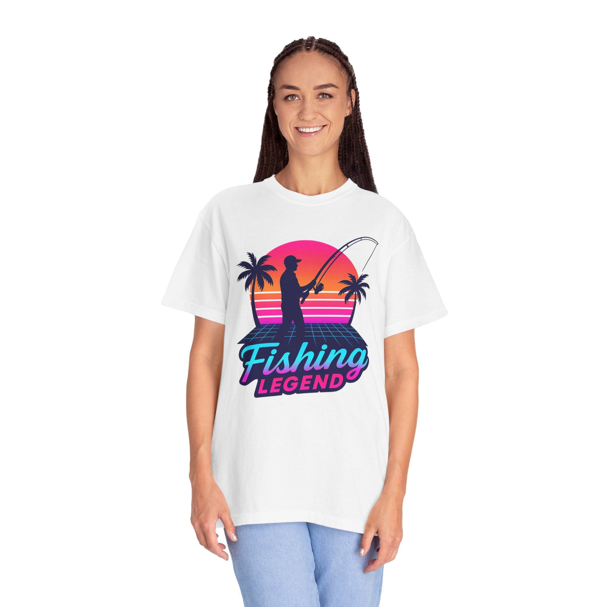 Fishing Legend Unisex T-Shirt - Retro Style Tee - Get Tight Gear