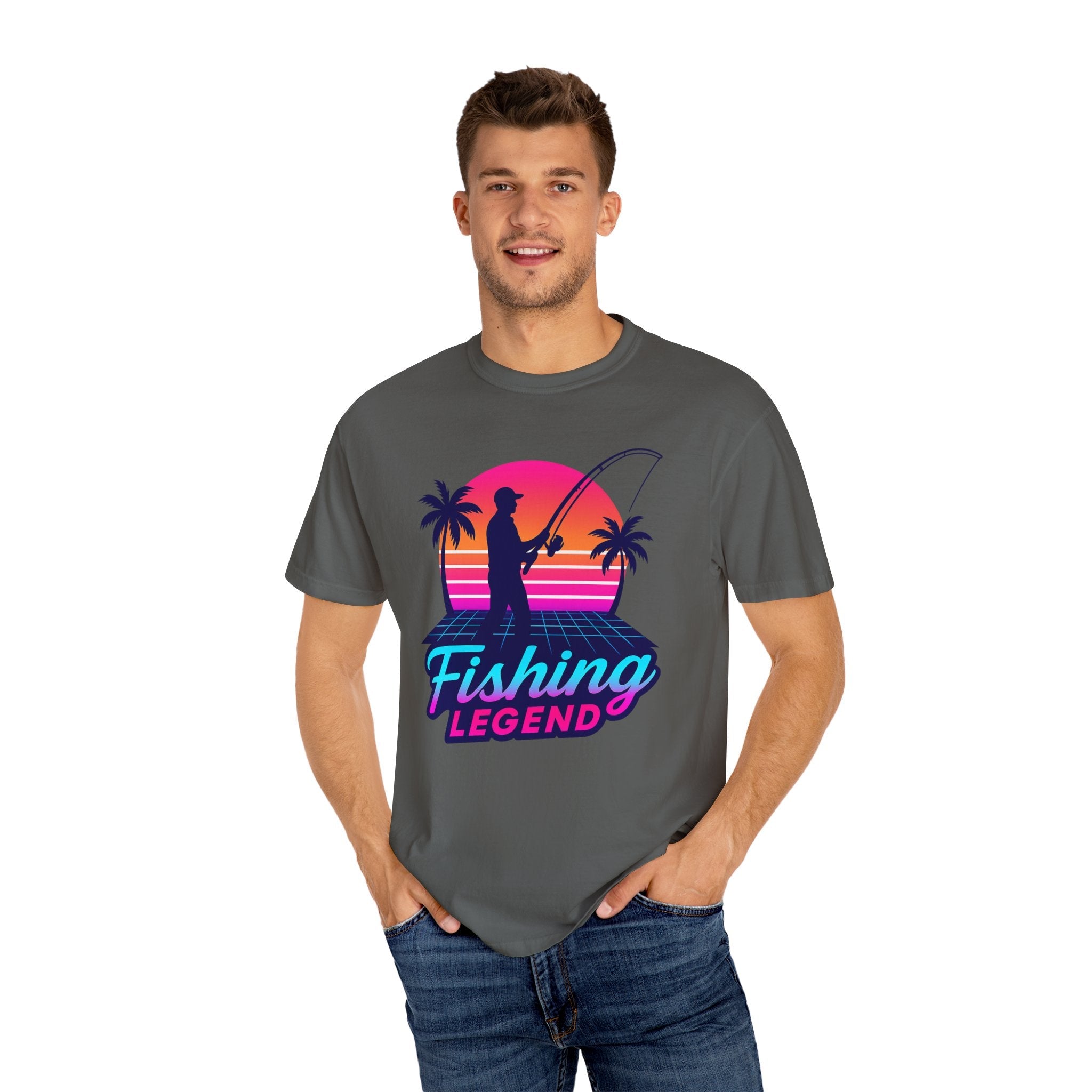 Fishing Legend Unisex T-Shirt - Retro Style Tee - Get Tight Gear
