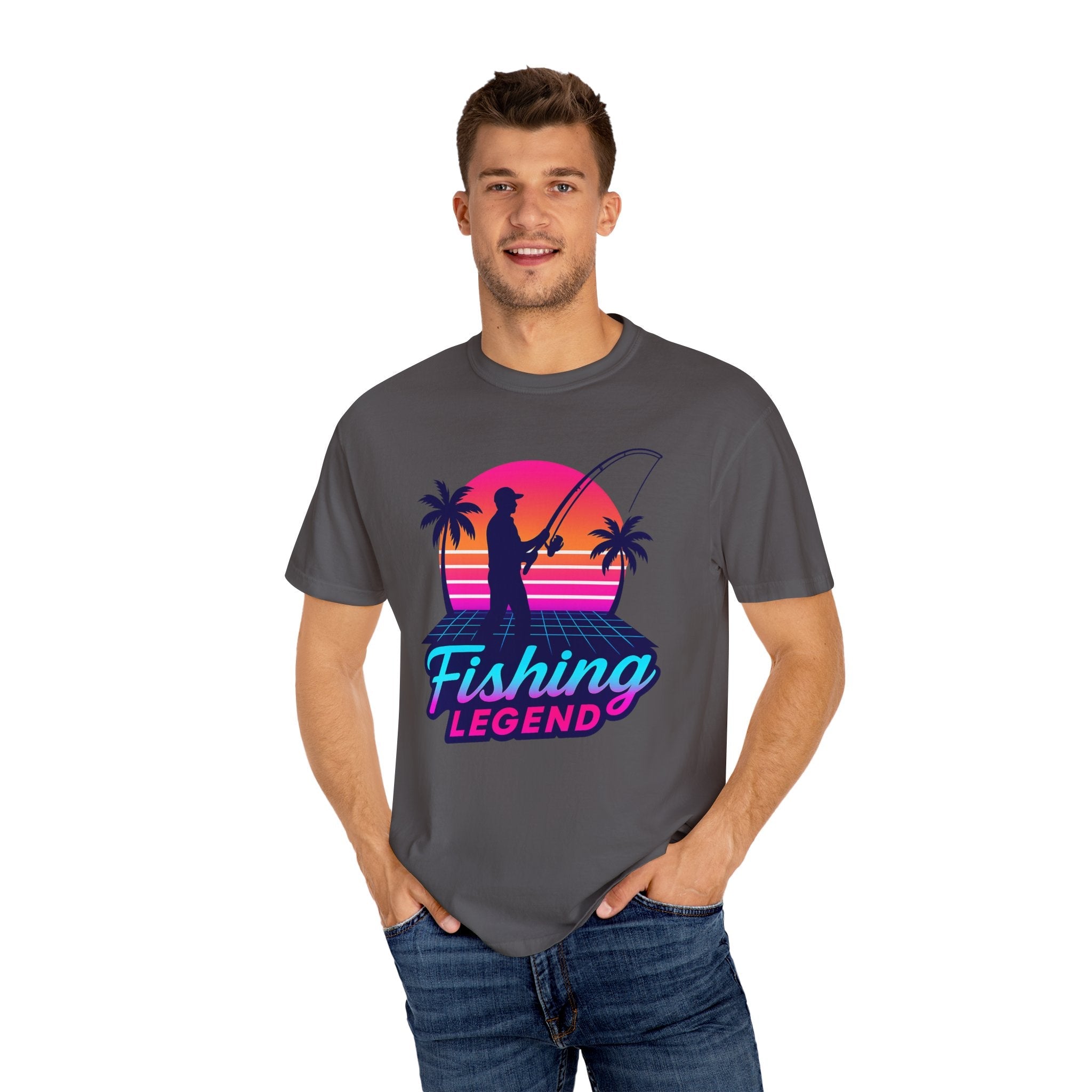 Fishing Legend Unisex T-Shirt - Retro Style Tee - Get Tight Gear