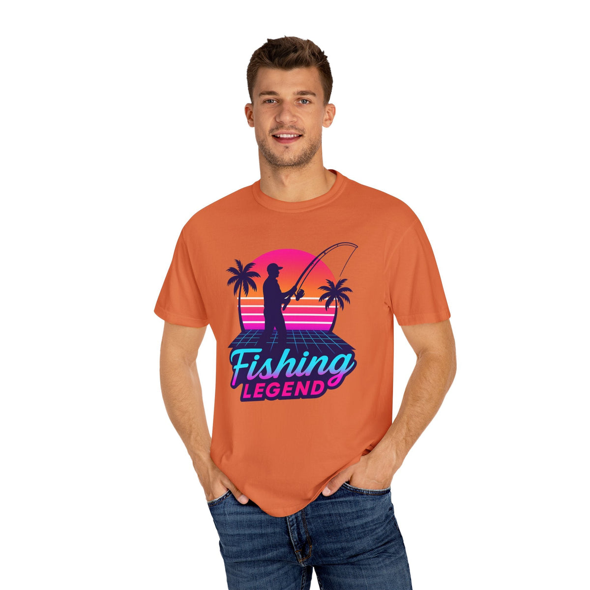 Fishing Legend Unisex T-Shirt - Retro Style Tee - Get Tight Gear