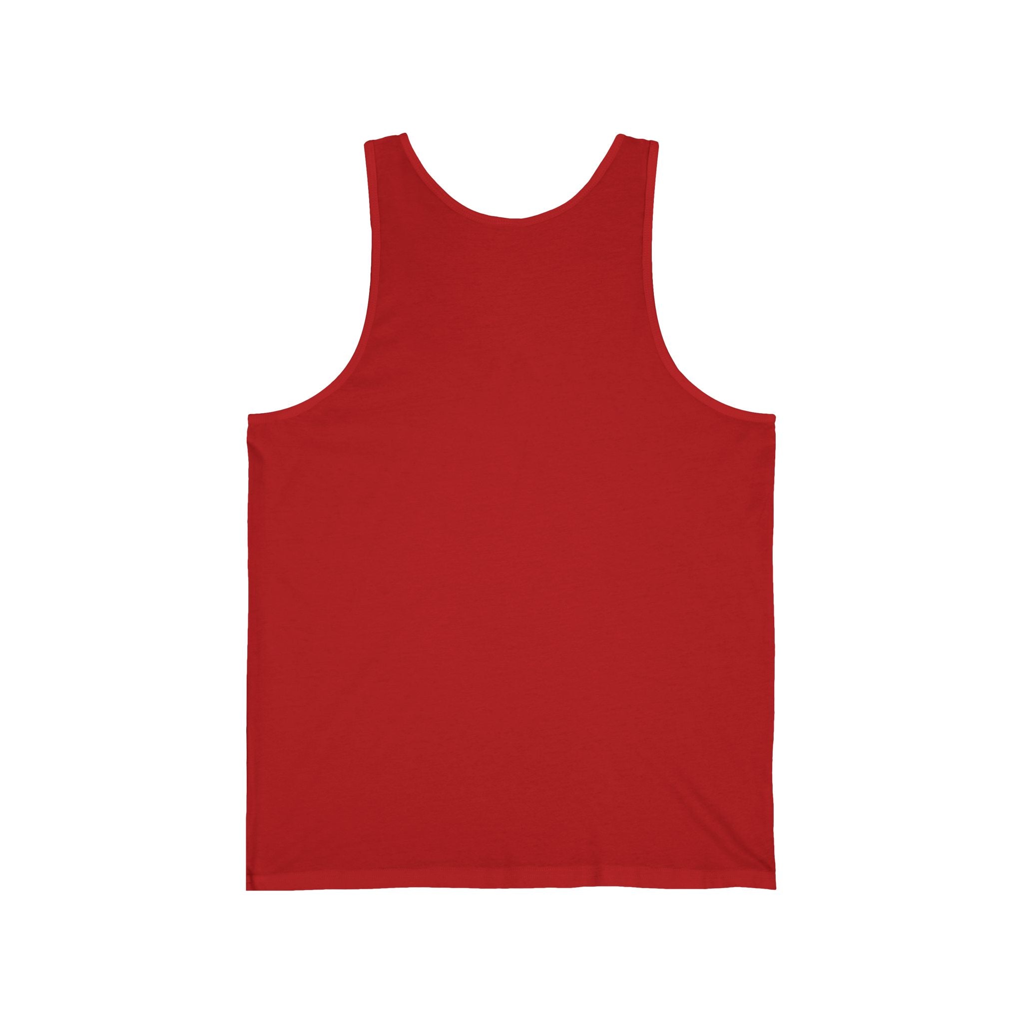 Fishing Makes Me Happy Unisex Jersey Tank - Casual Summer Apparel for Outdoor Enthusiasts - Get Tight Gear