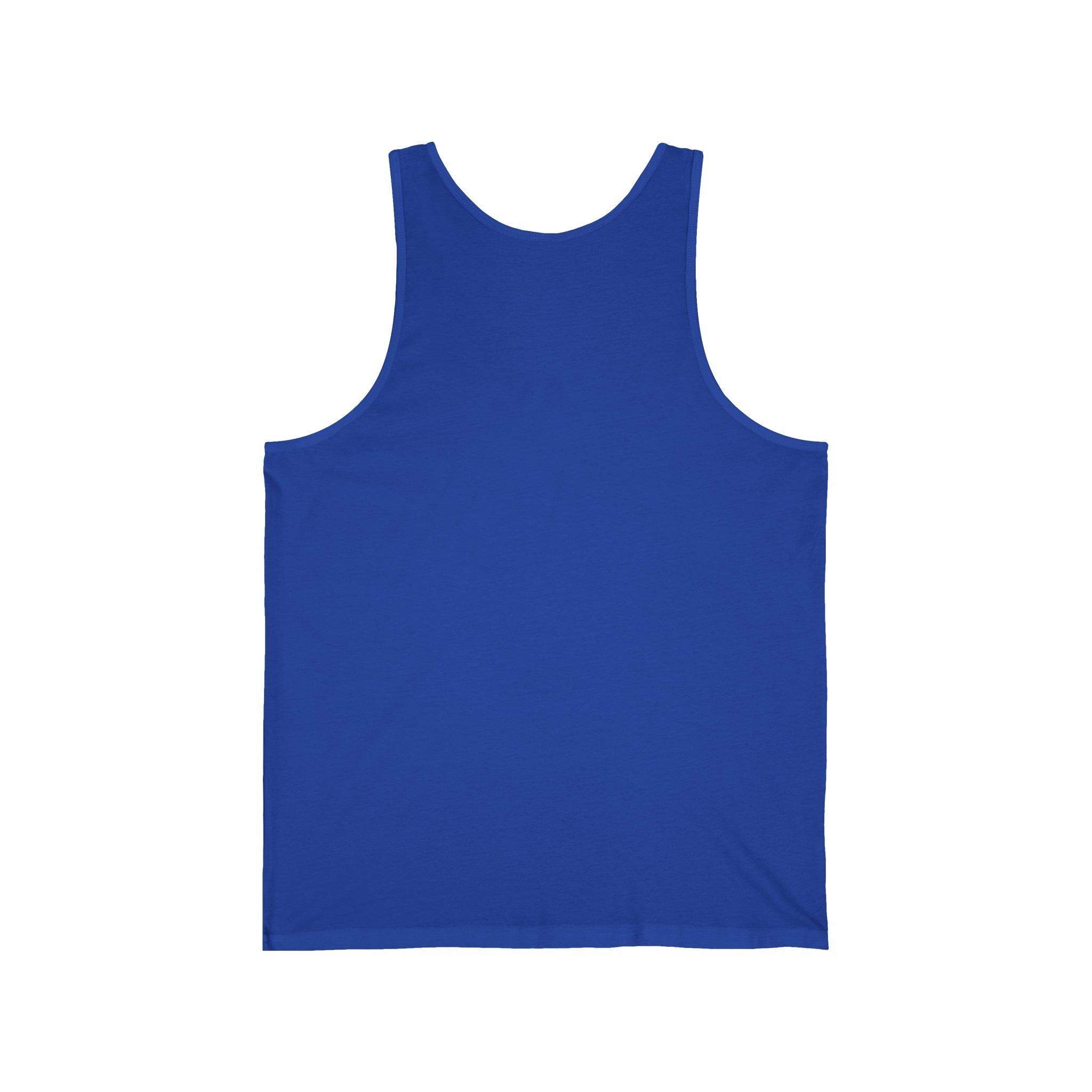 Fishing Makes Me Happy Unisex Jersey Tank - Casual Summer Apparel for Outdoor Enthusiasts - Get Tight Gear