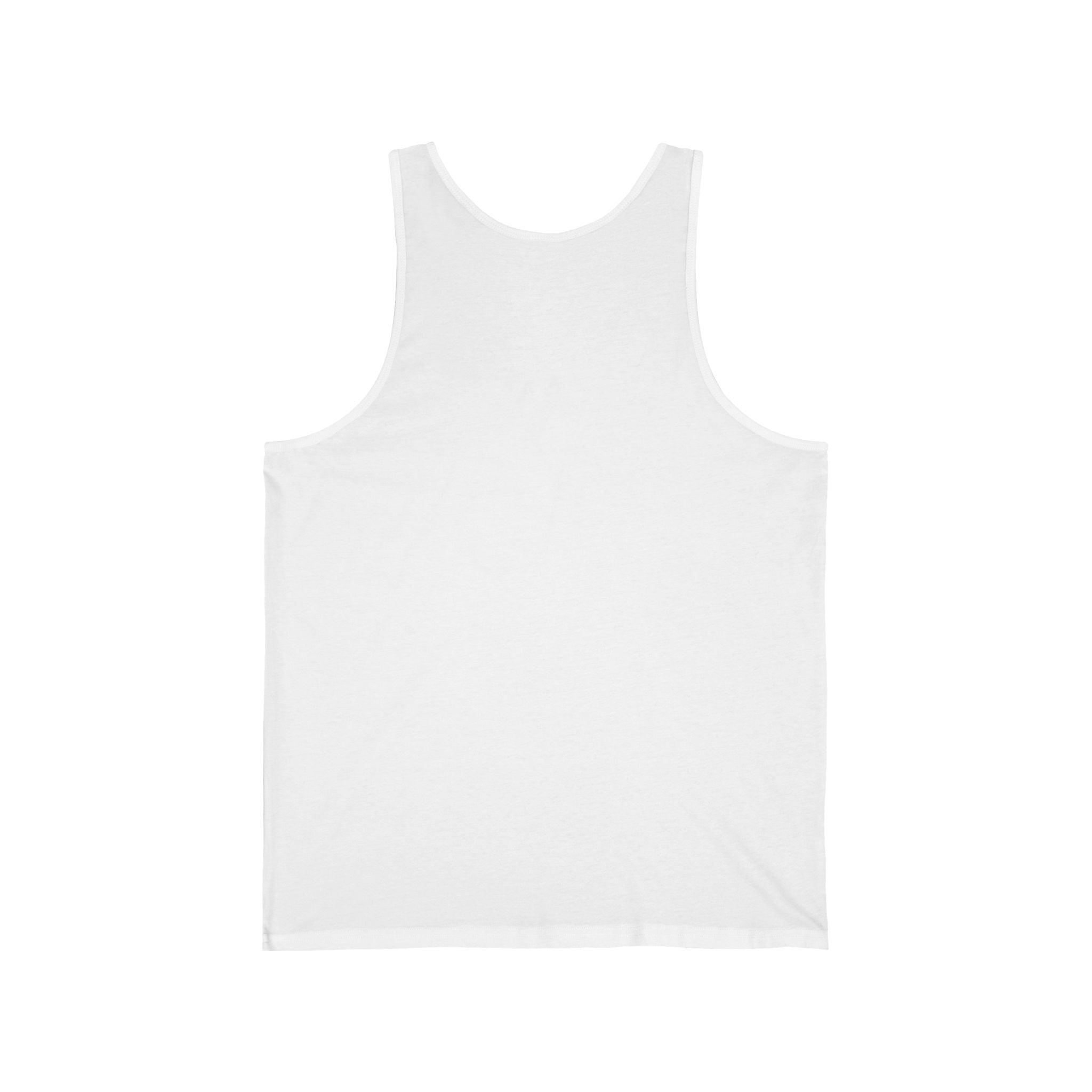 Fishing Makes Me Happy Unisex Jersey Tank - Casual Summer Apparel for Outdoor Enthusiasts - Get Tight Gear